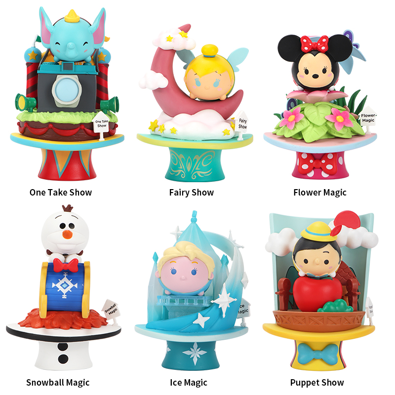 Miniso名创优品迪士尼TSUM TSUM迷你公仔魔法奇幻秀手办桌面摆件 - 图3