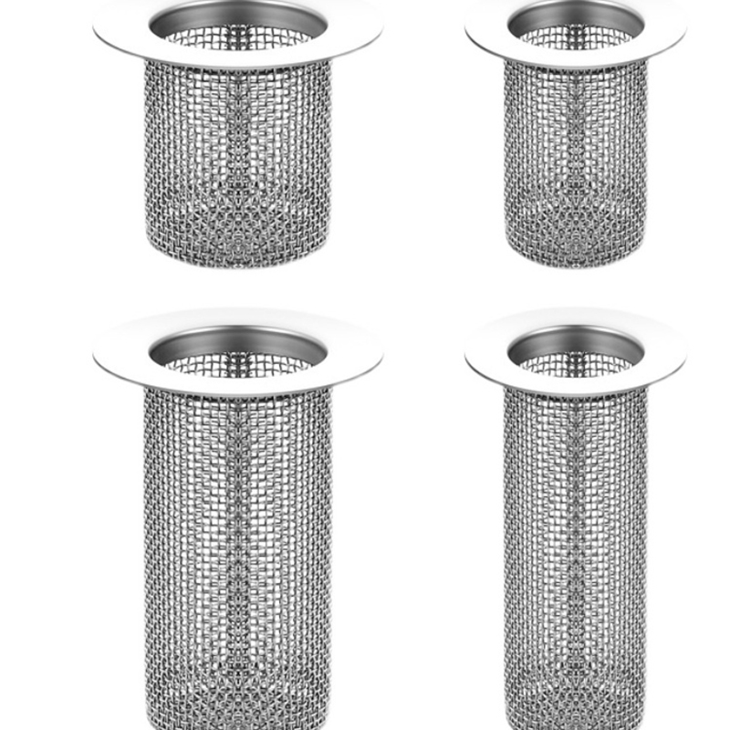 加长款地漏不锈钢网塞淋浴房下水道防堵防虫地漏盖内芯过滤网筛器