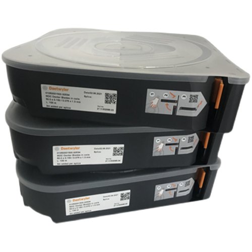 瑞士进口mdc油墨刮刀陶瓷刀标准ST刮墨刀3度斜口碳钢刮墨刀印刷机 - 图3