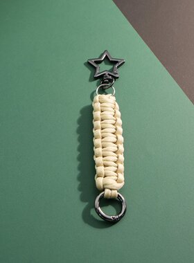 户外登山外挂钥匙工具绳星星弹簧扣挂饰绳包包连接扣玩偶挂扣配件