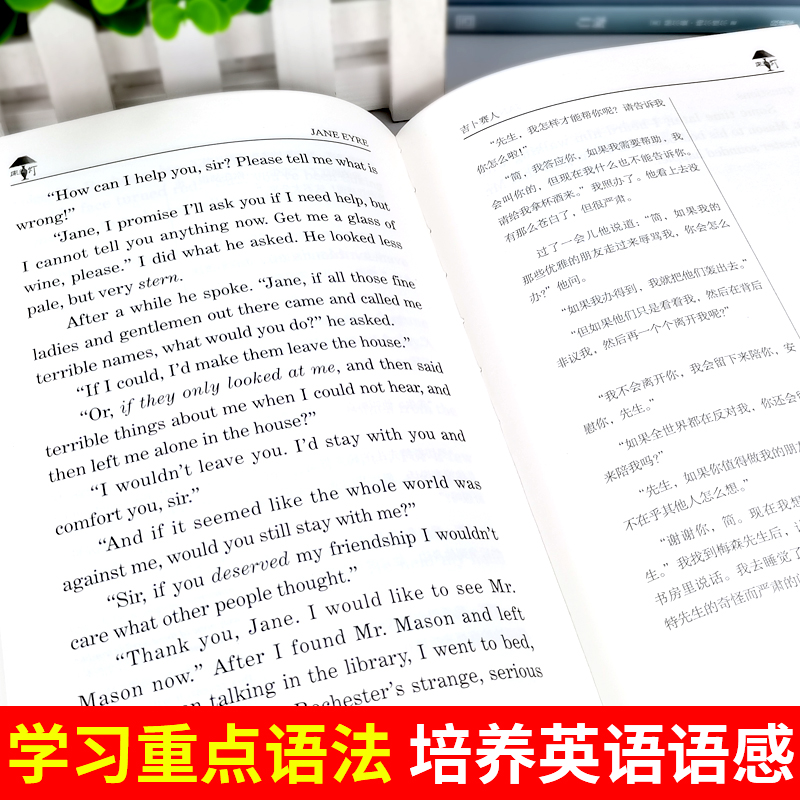 【正版含音频】床头灯系列英语读物本3000词5000词中英文对照双语分级阅读训练书籍了不起的盖茨比傲慢与偏见呼啸山庄小妇人-图2