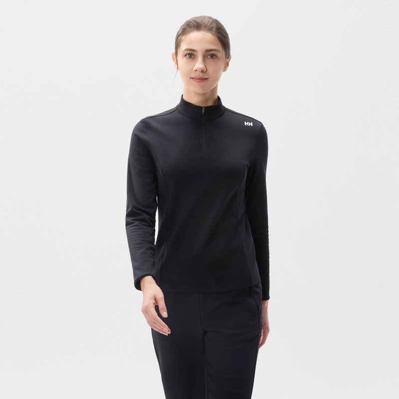 HELLY HANSEN/HH男女款运动舒适内里磨毛保暖半拉链长袖T,淘宝优惠券,粉丝福利购,淘宝优惠卷