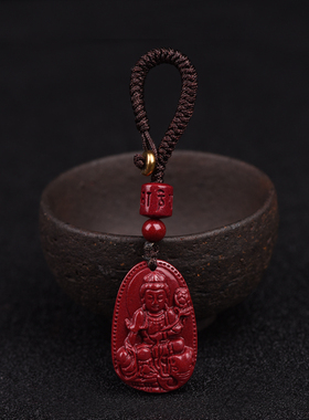 朱砂本命佛吊坠男女款