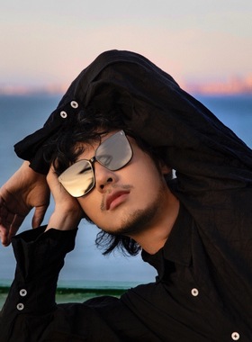 Korean version sunglasses for women, men's trendy UV resist