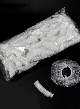 Disposable earmuffs, waterproof strip plastic shower cap, e