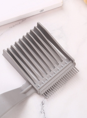 Men's electric hair clipper with flat head, gradient design