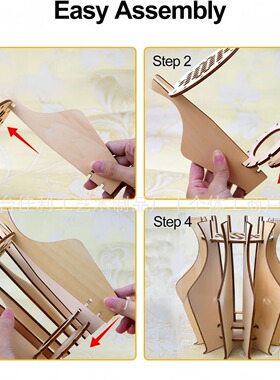 Wooden Puzzle Flower Vase Home Decoration New Products