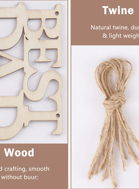 Ding Z wooden crafts ornaments Father's Day letters wooden