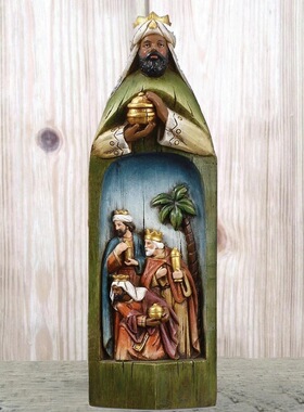 Religious Church Madonna Portrait Series Three Wise Men Bir