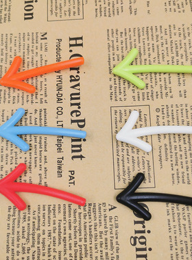 Cute and fun arrow shaped refrigerator magnets 3D message b