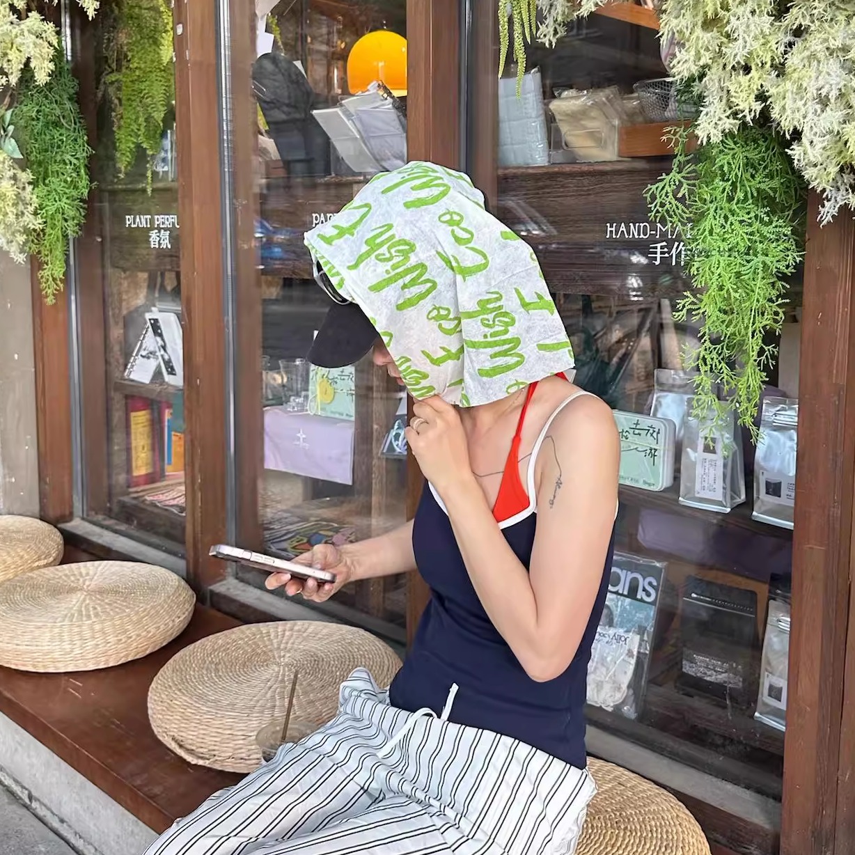 降温冰巾湿巾冰感去汗户外运动音乐节露营挂脖薄荷清凉消暑神器 - 图1