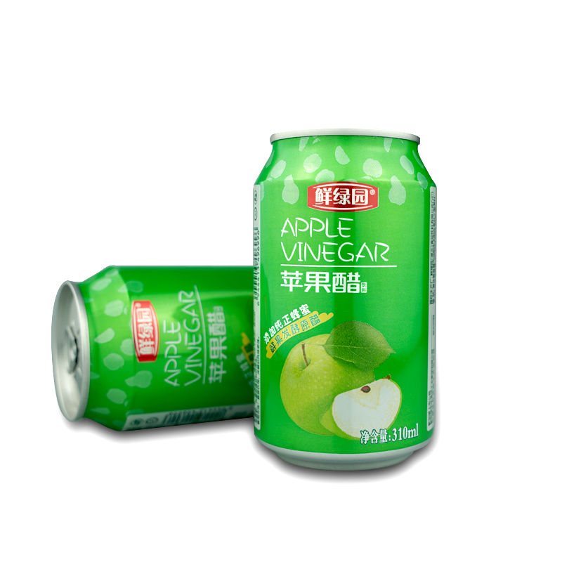 鲜绿园 苹果醋 310ml×8罐