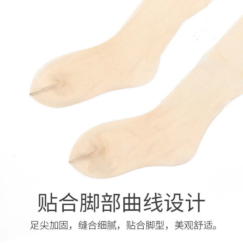 日本福助长筒丝袜女性感黑超薄袜子 fukuske福助长筒袜