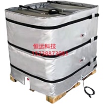 Industrial Electric Blanket Tons Barrel Heating Blanket IBC Oil Barrel Heating Blanket Set Mount Barrel 1000 Liters Insulation Blanket Oil Barrel Blanket