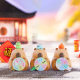 Genuine Kapibala Universiade blind box turntable ornaments decompressed koi festive doll hand-made birthday gift for women