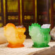 Genuine Tang Sancai cultural relics energy crystal blind box pony ornaments original stone small bean curd desktop New Year's birthday gift
