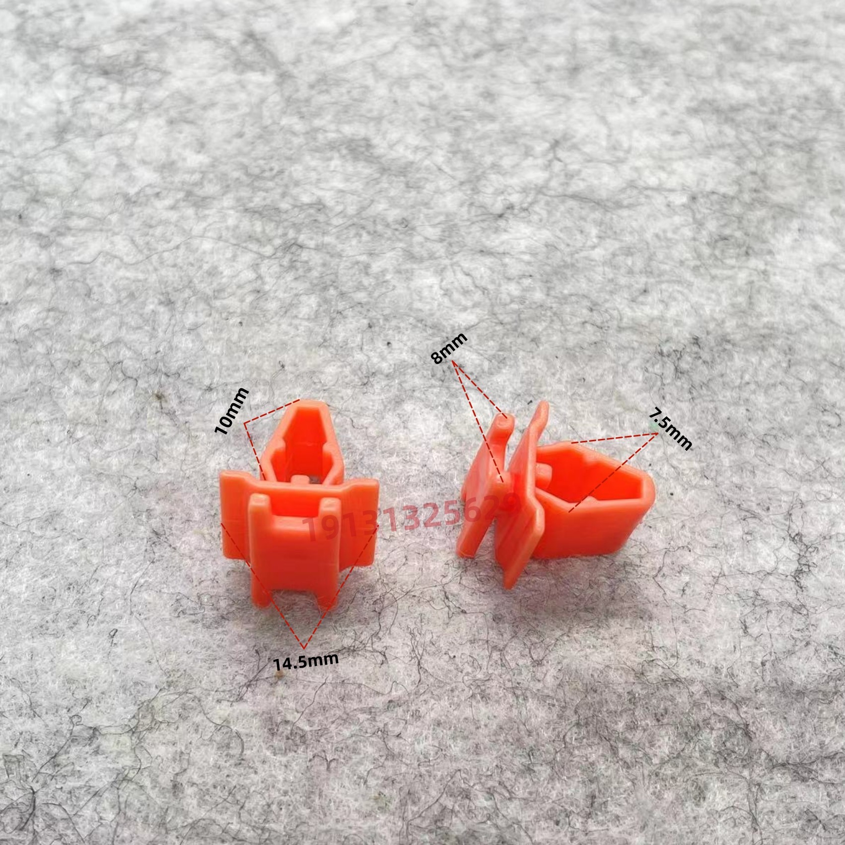 东风风神AX5 AX7 AX3 AX4前挡风玻璃下盖板雨刷导流饰板卡扣卡子 - 图0