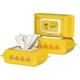Little yellow duck removable wet wipes with cover, portable, no additives, hand and mouth cleansing, face wiping, adult makeup remover