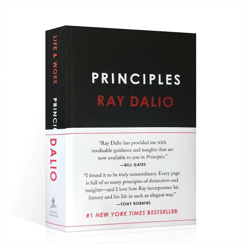 英文原版 原则：生活和工作 Ray Dalio 瑞·达利欧 精装 Principles: Life and Work 华 - 图0