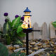 Solar lighthouse garden decoration courtyard ground lamp