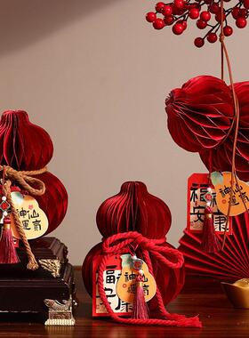 【新家的100个快递】乔迁布置新年装饰玄关摆件2026春节福字氛围