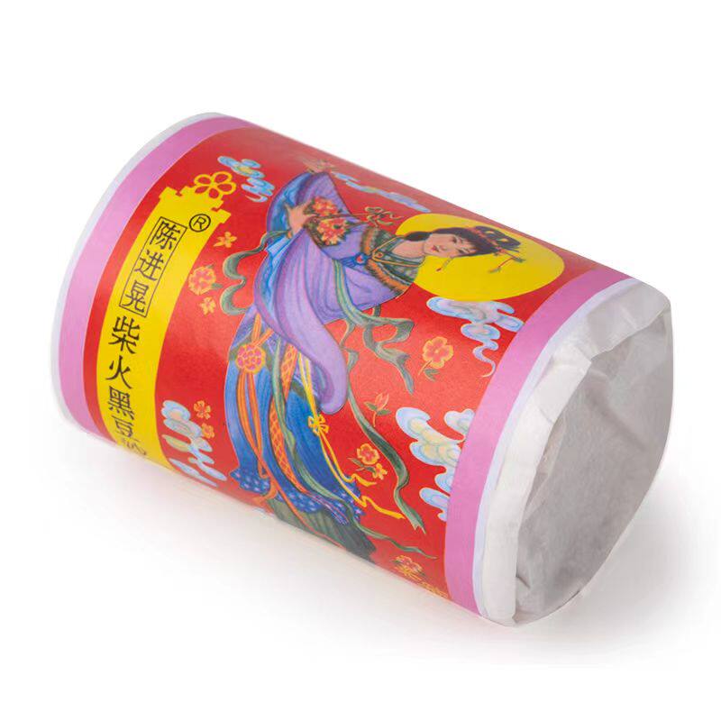 陈进晃柴火黑豆沙月饼台山豆沙饼蛋黄冬蓉月手工五仁陈皮豆沙饼