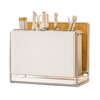 Knife holder storage rack integrated tool storage rack