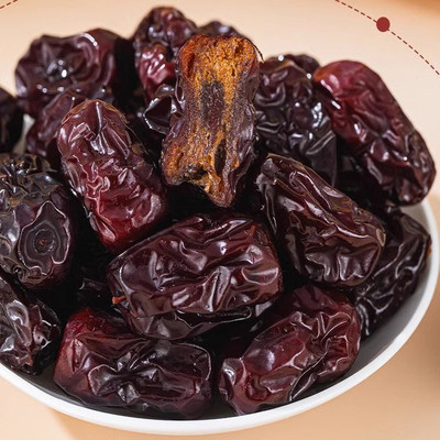 第2件0元！新货三蒸三晒大红枣独立包装蒸枣新疆特灰枣产零食小吃