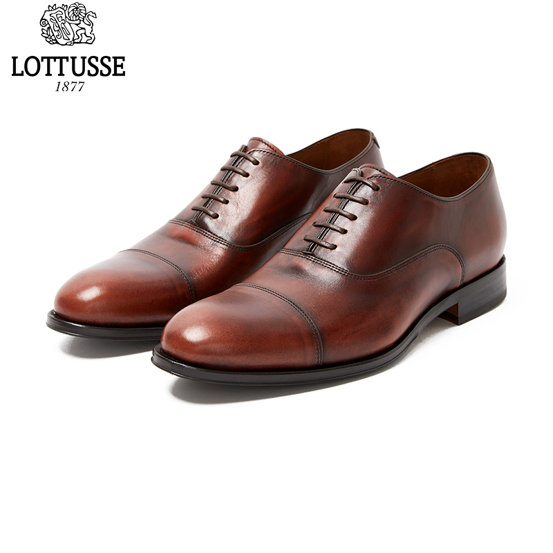 西班牙百年品牌，Lottusse 乐途仕 男士正装牛津鞋 LL06965 938.03元起（天猫5380元） 值值值-买手聚集的地方