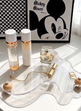 亚克力香薰托盘蛋糕甜点摆件置物