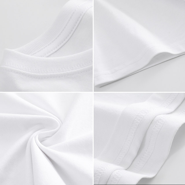 Fashionable short-sleeved retro style cartoon print half-sleeves