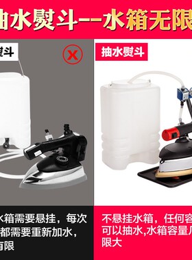 新品大功率手提蒸汽熨斗吊瓶全z蒸汽工业熨斗服装店乾洗店窗帘店