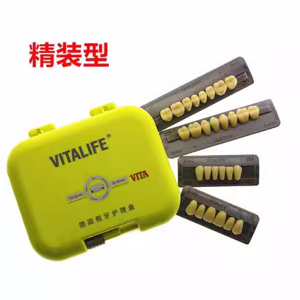 牙科VITA3D树脂牙3D合成树脂牙舌侧集中颌牙 维他树脂牙全口义齿