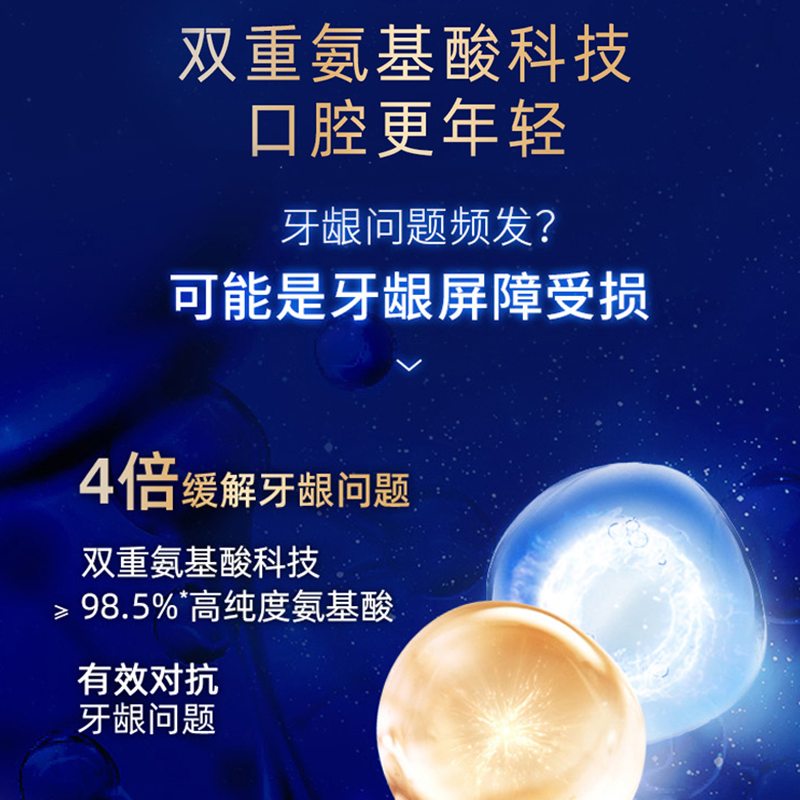 高露洁氨基酸牙龈护理温和亮白含氟 Colgate高露洁海外牙膏