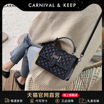 Small ck Flag Flagship Store Bag women 2023 new women bags genuine leather headlining Bull Leather Light Extravagant Lady Carry-on Satchel Bag