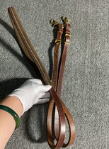 Pure raw leather oily double reins saddle accessories Rope Western-style Long and Rope Water Levero