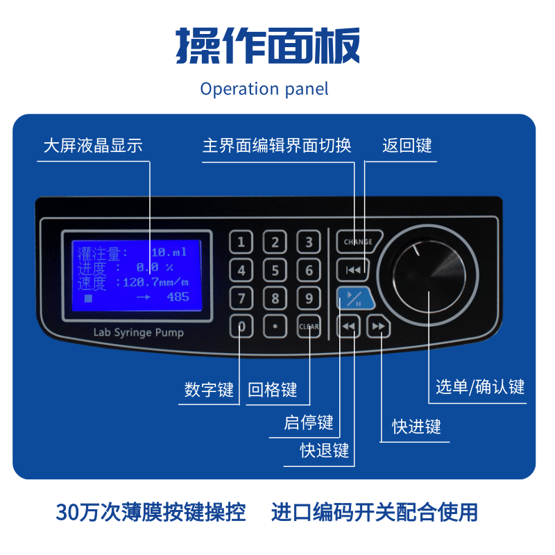 实验室注射泵工厂直销迪创双通道LSP02-1B微量灌注高精度推进泵
