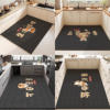 Kitchen floor mats, high-end household non-slip water-absorbing and oil-absorbing foot mats, stain-resistant mats, no-wash and wipeable door carpets