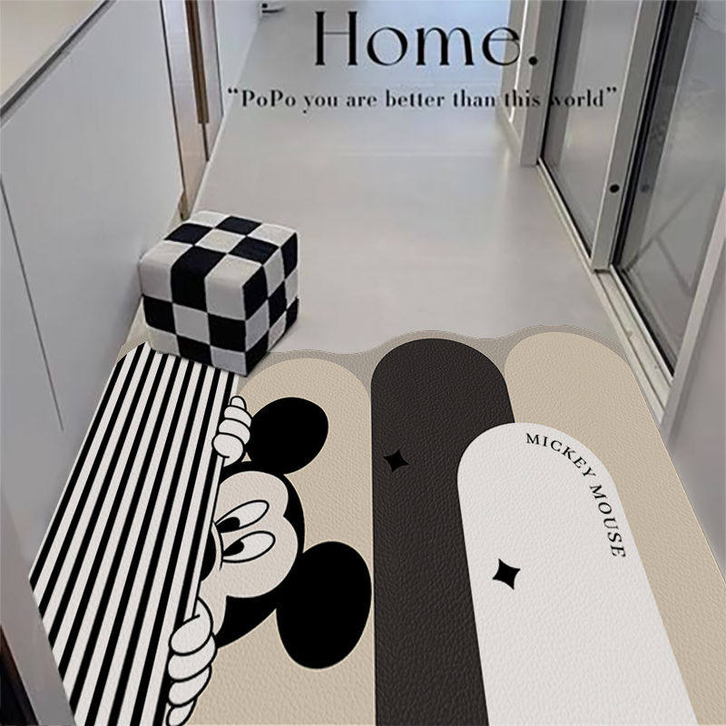 米奇入户门地垫家用进门门口脚垫玄关可裁剪耐脏耐磨防滑进门垫子,淘宝优惠券,粉丝福利购,淘宝优惠卷