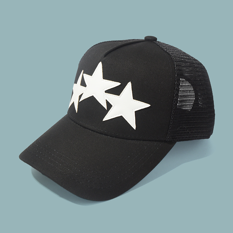 3star 帽春夏季防晒遮阳帽男户外钓鱼湾檐鸭舌帽女时尚休闲卡车帽 - 图1