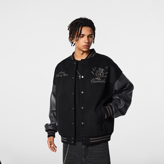 Chaqueta de béisbol estilo college americano Acchock