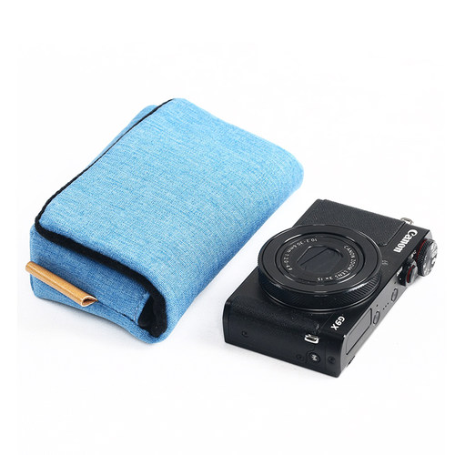 卡摄适用于佳能相机包G7X3 SX740 G7 X mark II G7X2 G9X2 G5X G7X G9X SX720 SX730 SX620数码CCD卡片机包 - 图0