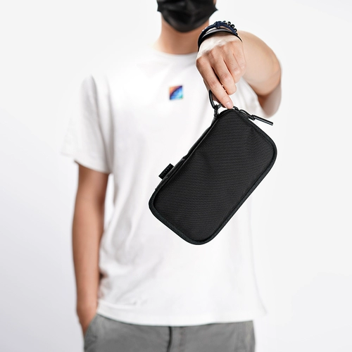 Нейлоновая универсальная портативная сумка для паспорта, вместительная и большая сумка для хранения, бумажник, из натуральной кожи