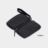 Нейлоновая универсальная портативная сумка для паспорта, вместительная и большая сумка для хранения, бумажник, из натуральной кожи