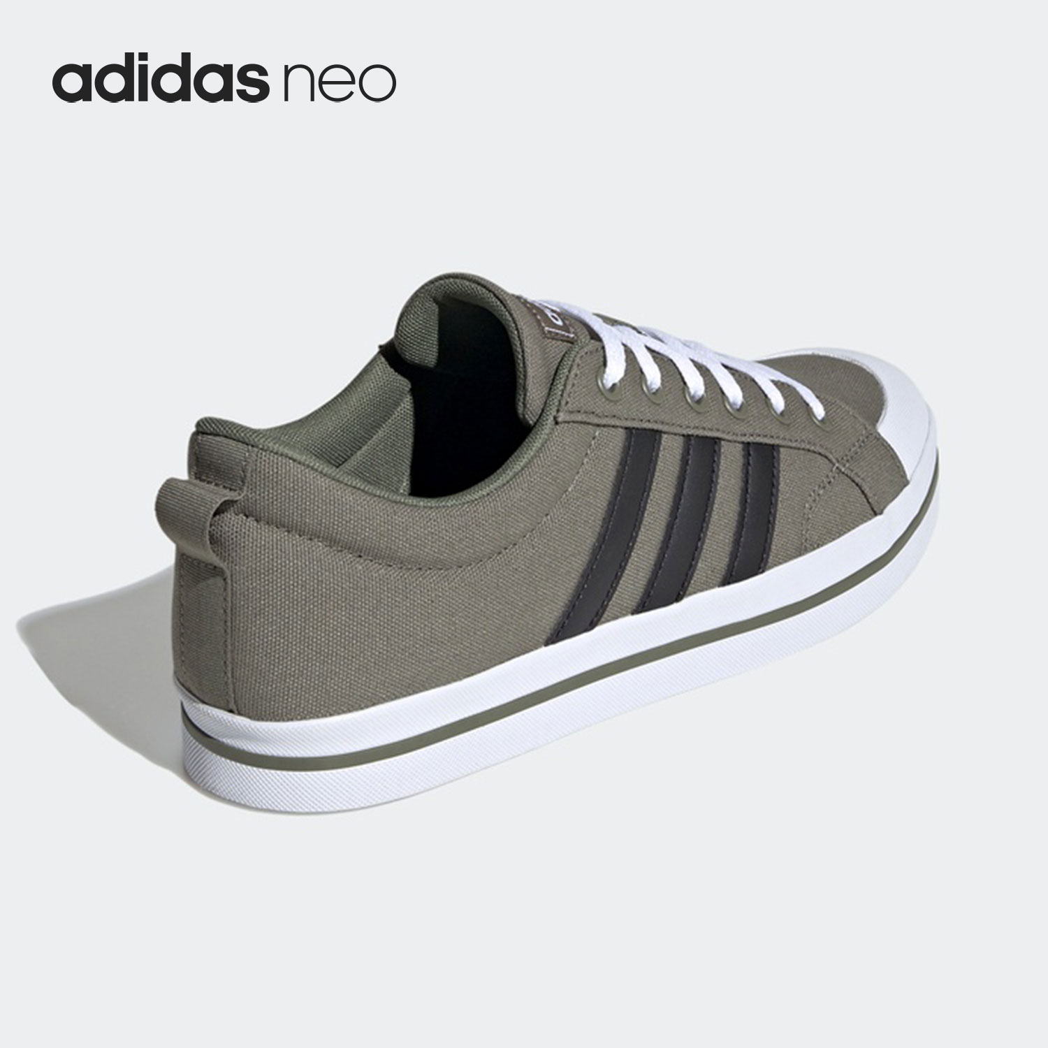 Adidas/阿迪达斯正品NEO 夏季男子休闲运动低帮板鞋 FW2884 - 图2