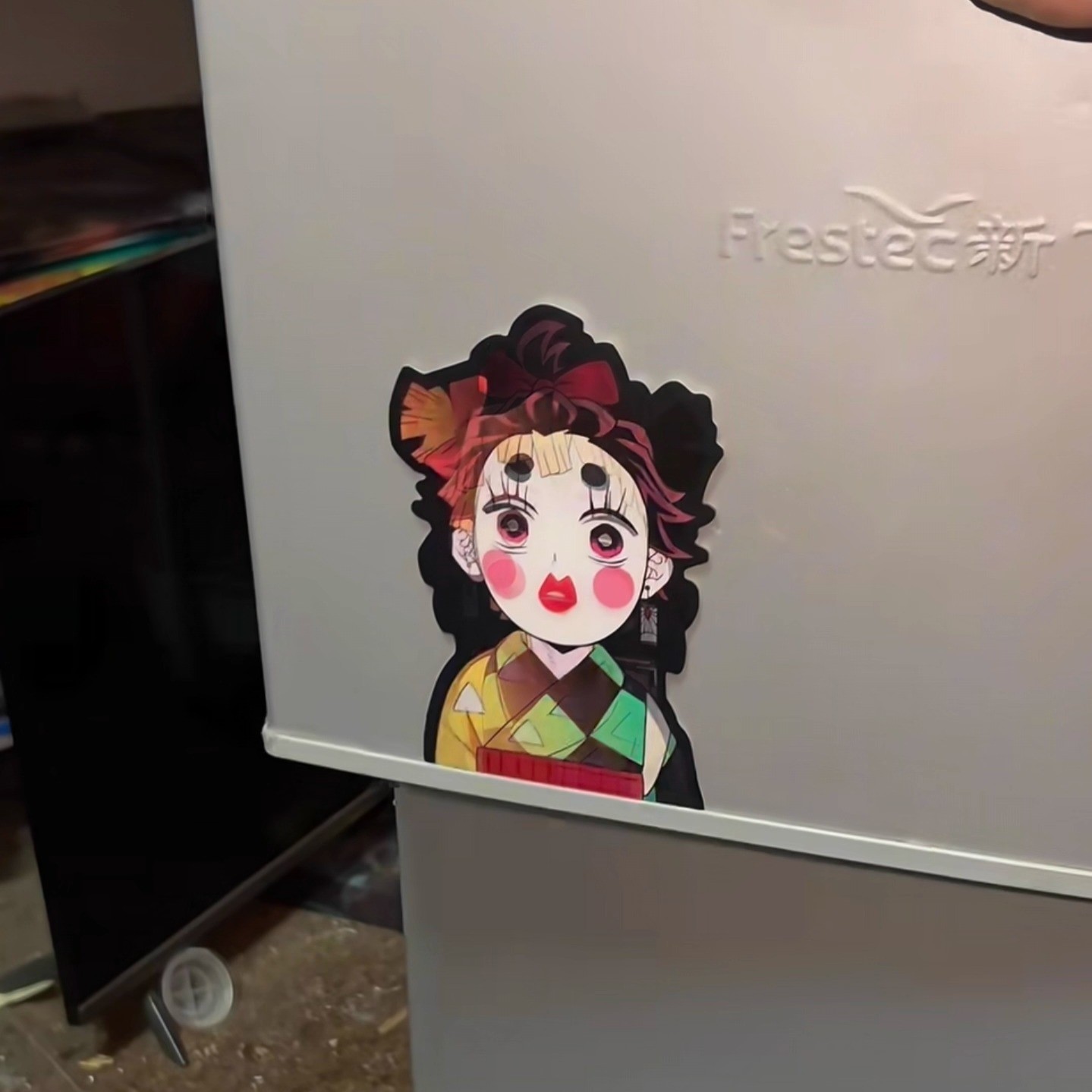 鬼灭之刃光栅卡3d可变换无限城炭治郎善逸伊之助周边防水搞怪车贴 - 图3