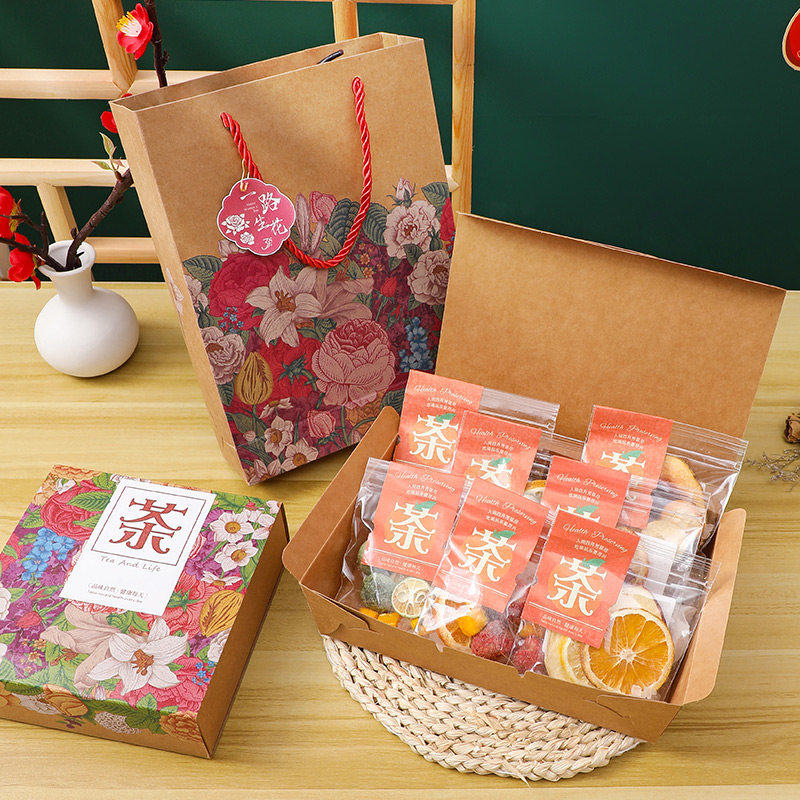 三八妇女节礼物养身花茶伴手礼送客户员工定制礼盒39女神节小礼品