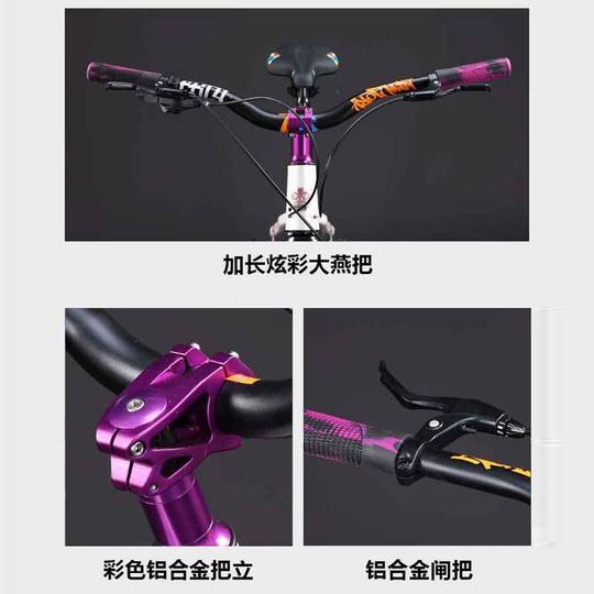 永久官方旗舰店正品土坡车山地自行车动作越野变速男女款式青少年