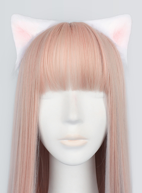 毛绒猫耳兽耳发夹cos狐狸耳朵