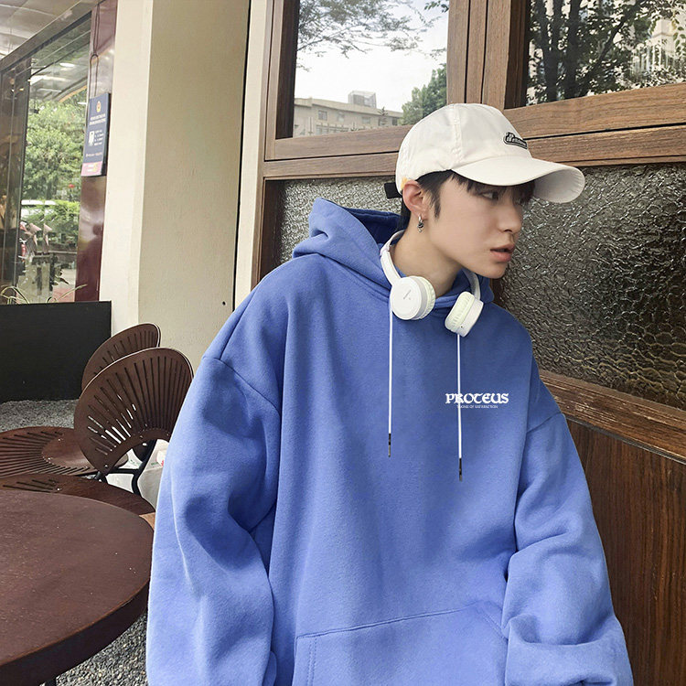 proteusboy男秋冬季棋盘格小熊卫衣 ProteusBoy卫衣